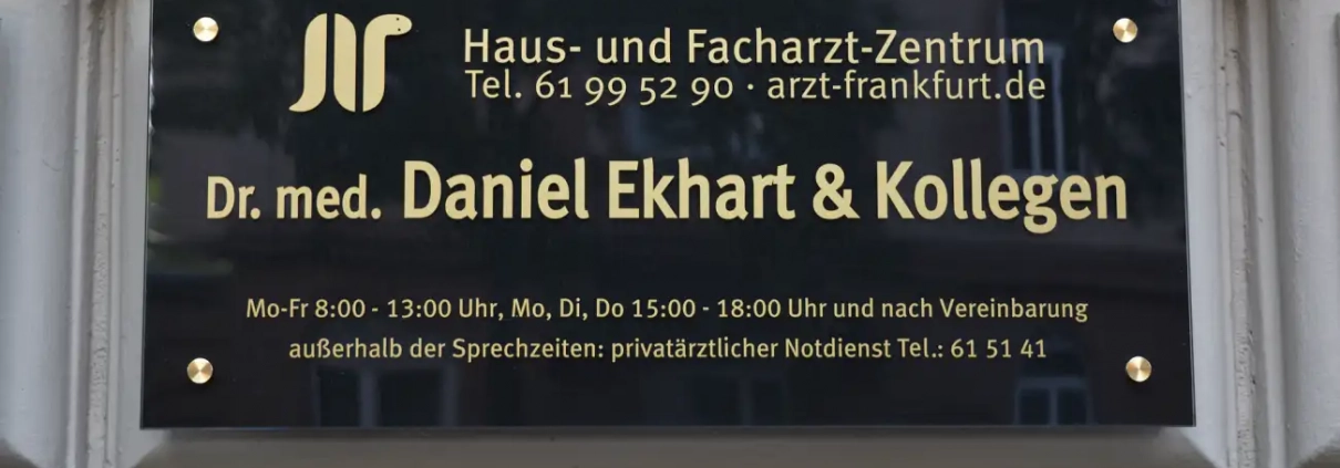 Dr. Daniel Ekhart und Kollegen – Haus- und Facharzt-Zentrum Frankfurt